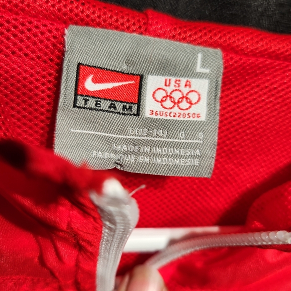 Vintage Nike Bejjing 08 Olympic Team USA hooded Jacket windbreaker - Picture 7 of 9